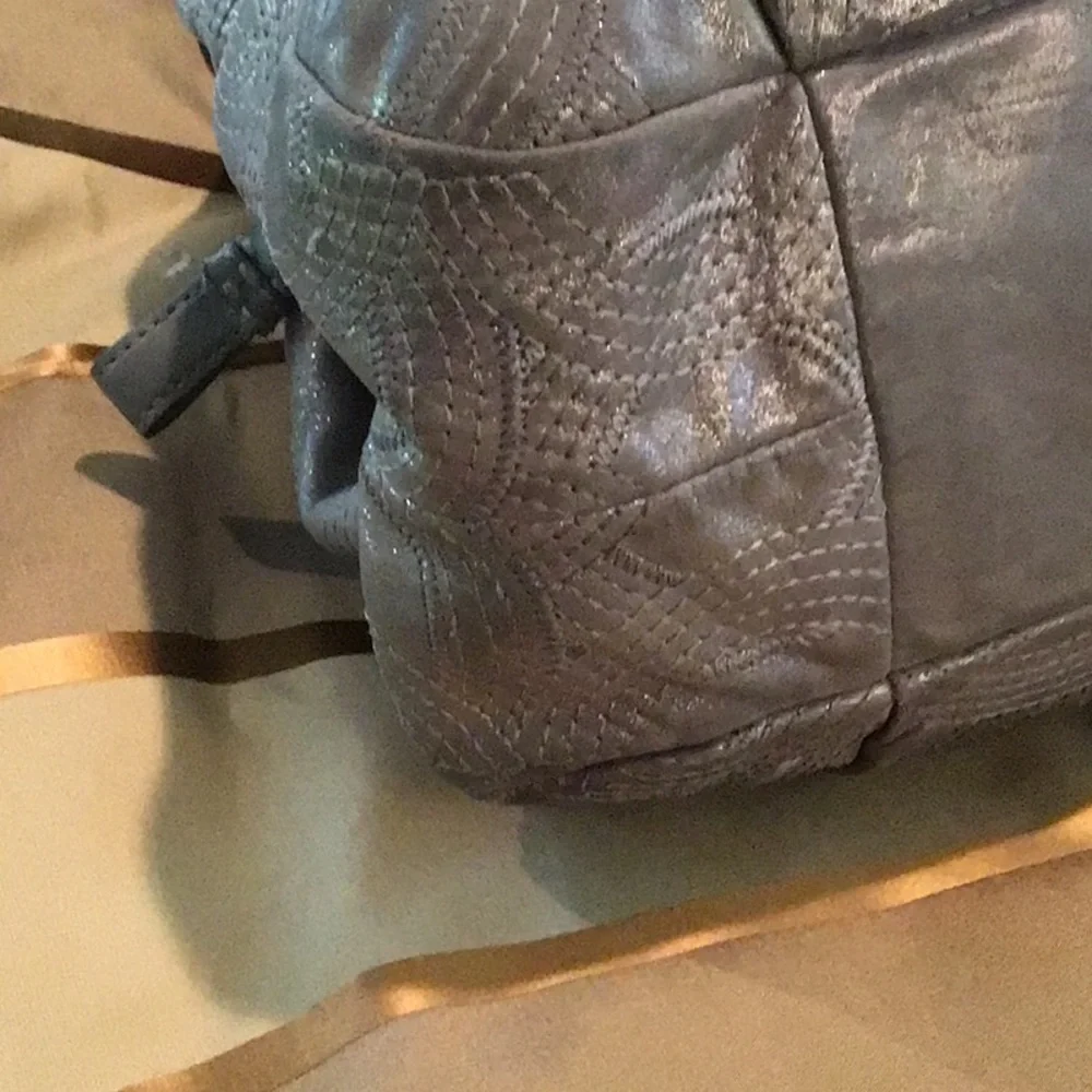 Coach Madison Maggie Metallic Handbag